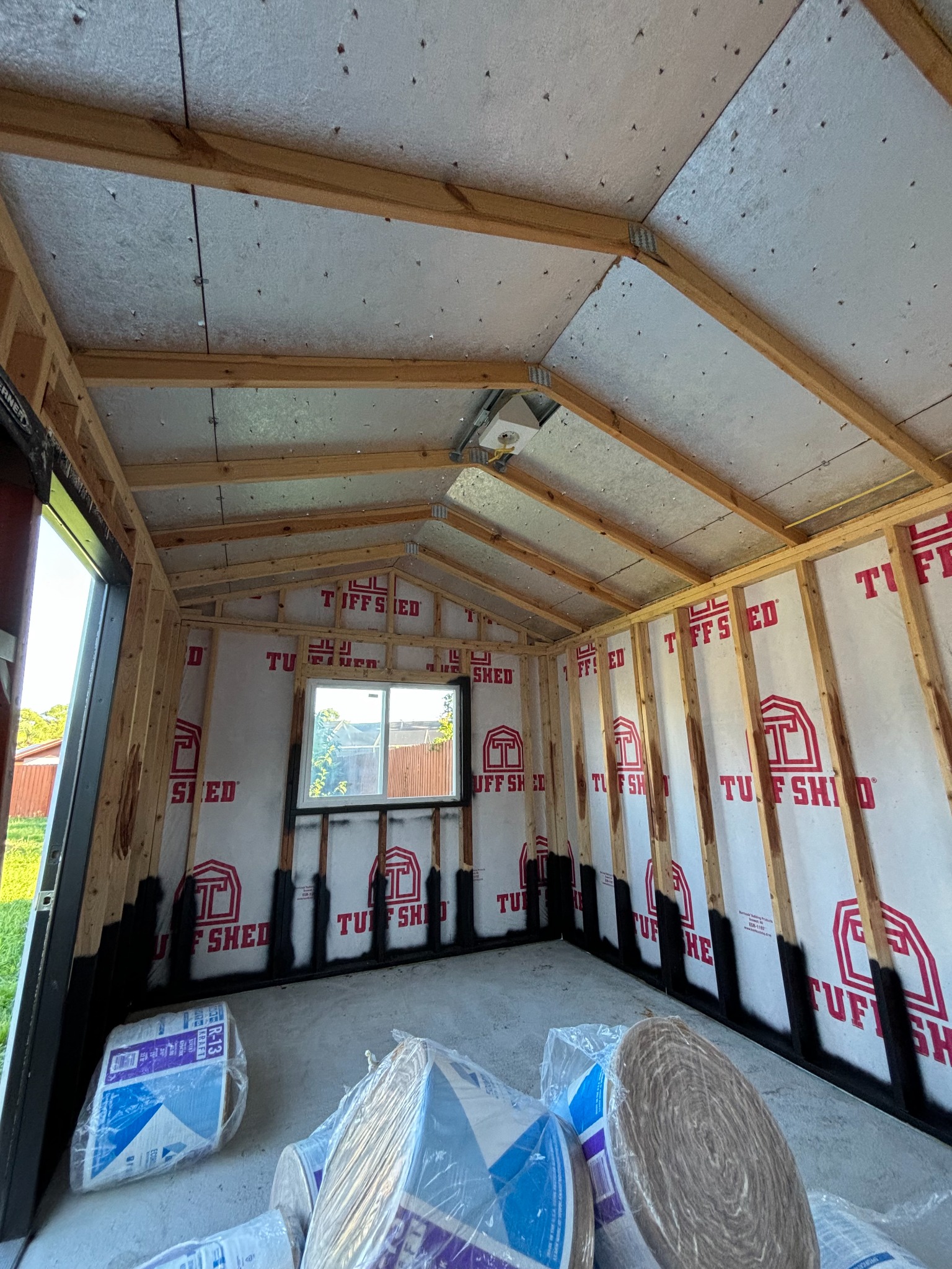 Framing stage of a Tampa Bay project